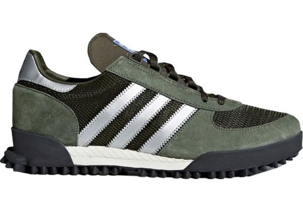 Кроссовки Adidas Marathon зеленые